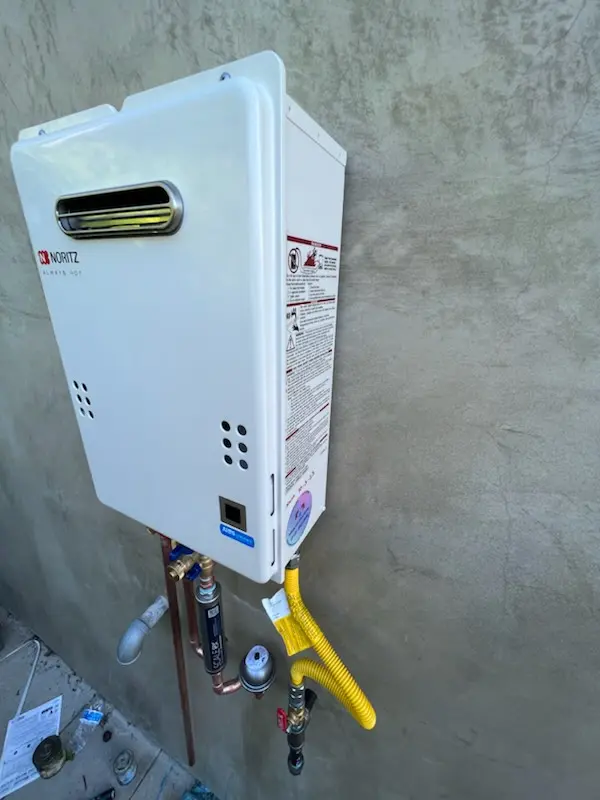 Tankless water heater installation for Forestdale homes